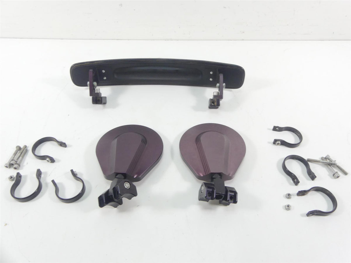 2018 Polaris RZR1000 XP EPS Turbo Dynamix 1.75" Billet Round & Center Mirrors {{ shop.shopifyCountryName }} - Mototech271
