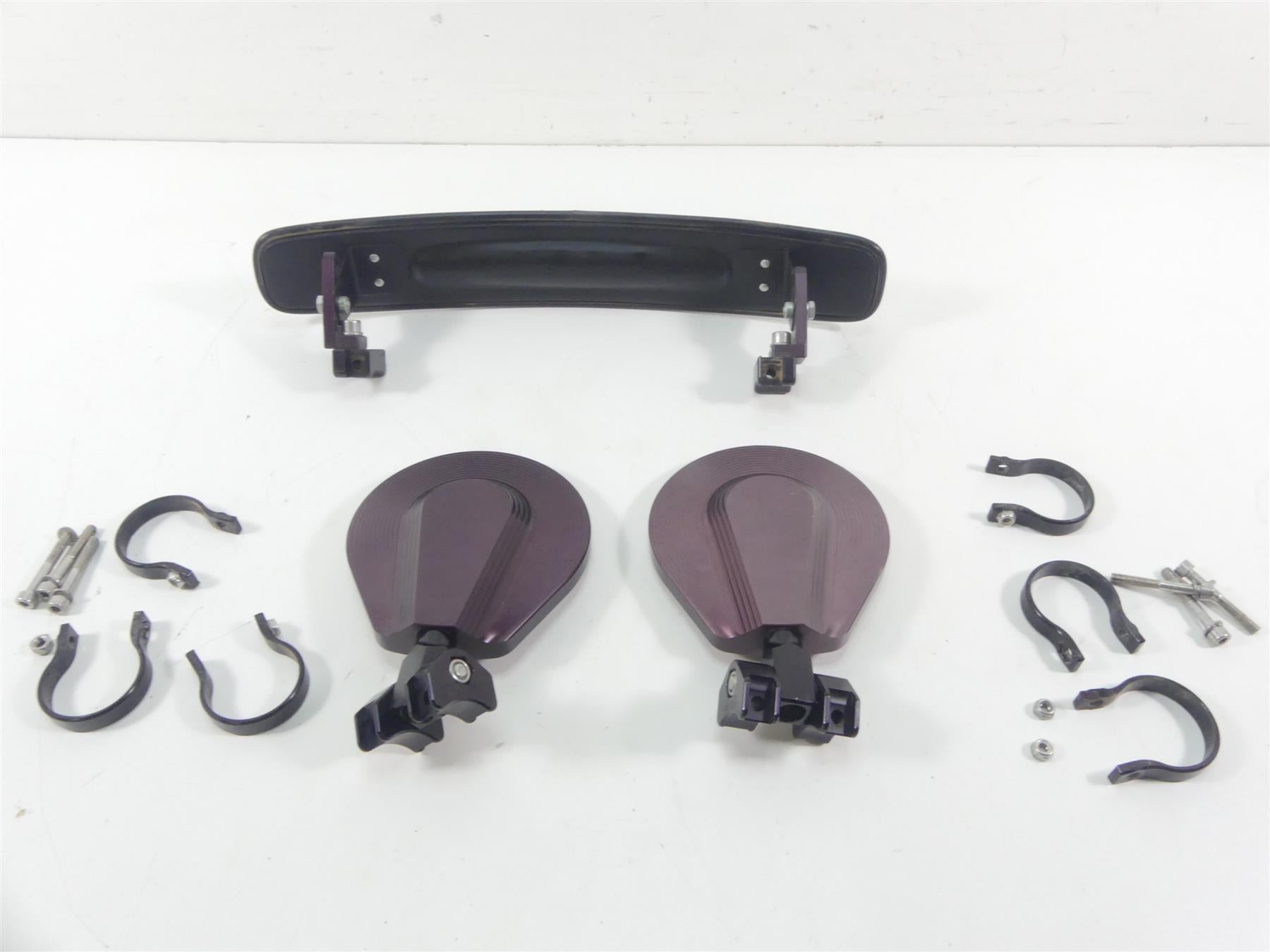 2018 Polaris RZR1000 XP EPS Turbo Dynamix 1.75" Billet Round & Center Mirrors {{ shop.shopifyCountryName }} - Mototech271