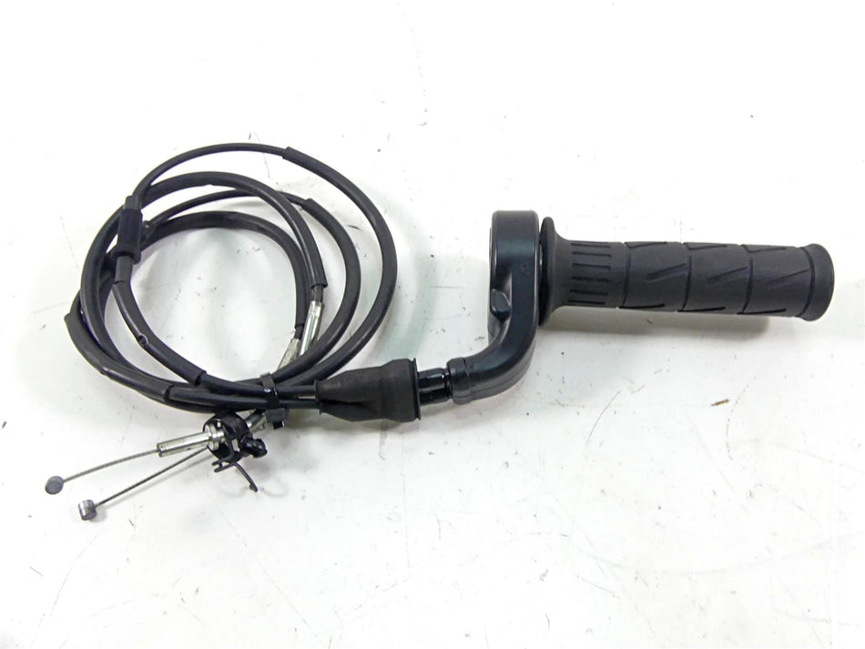 2010 Kawasaki ZX1400 ZX14 R Ninja Throttle Grip & Cables Set 32099-0049 {{ shop.shopifyCountryName }} - Mototech271