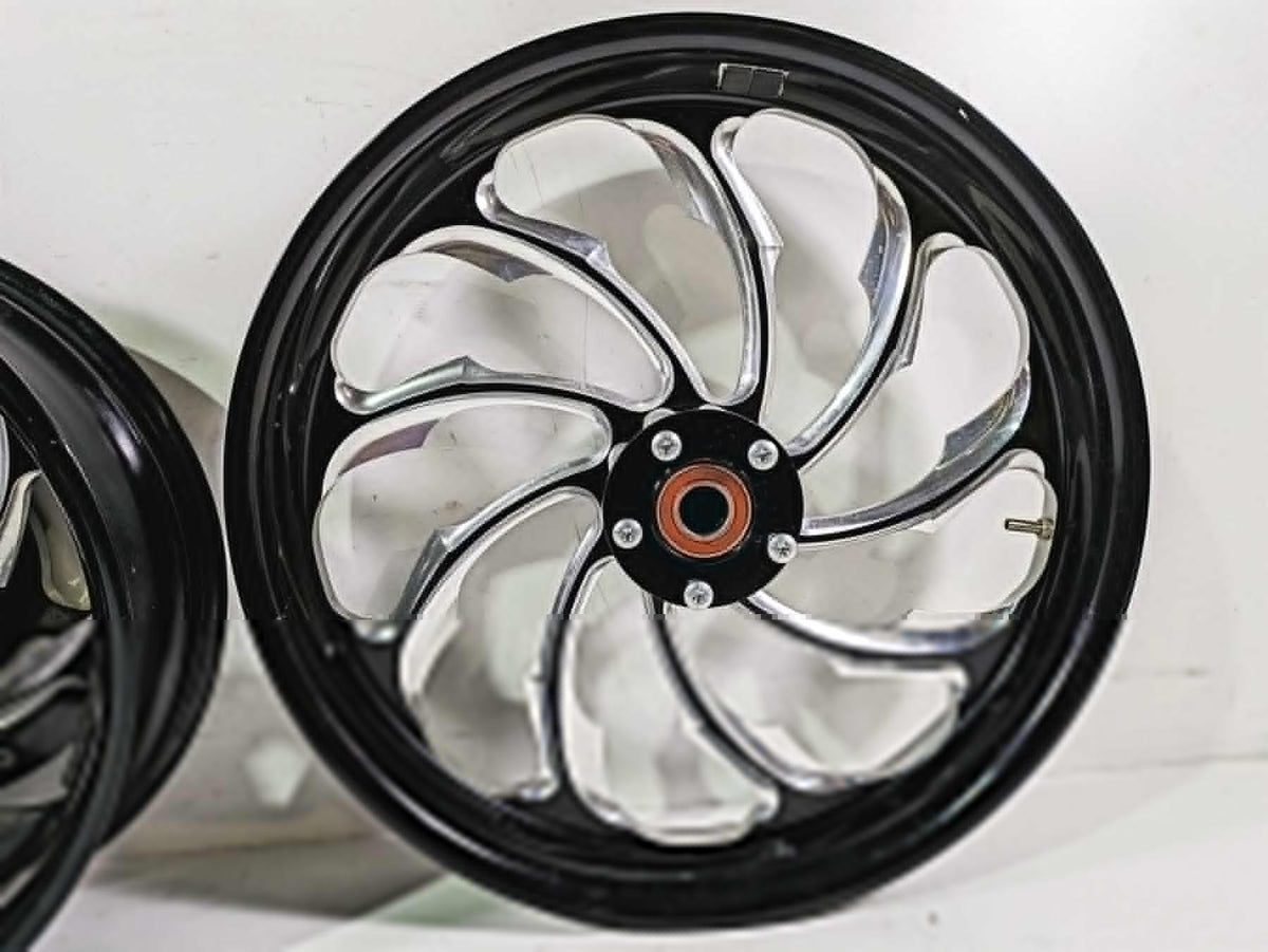 2015 Harley Touring FLHXS Street Glide Performance Machine Contrast Wheel Set {{ shop.shopifyCountryName }} - Mototech271