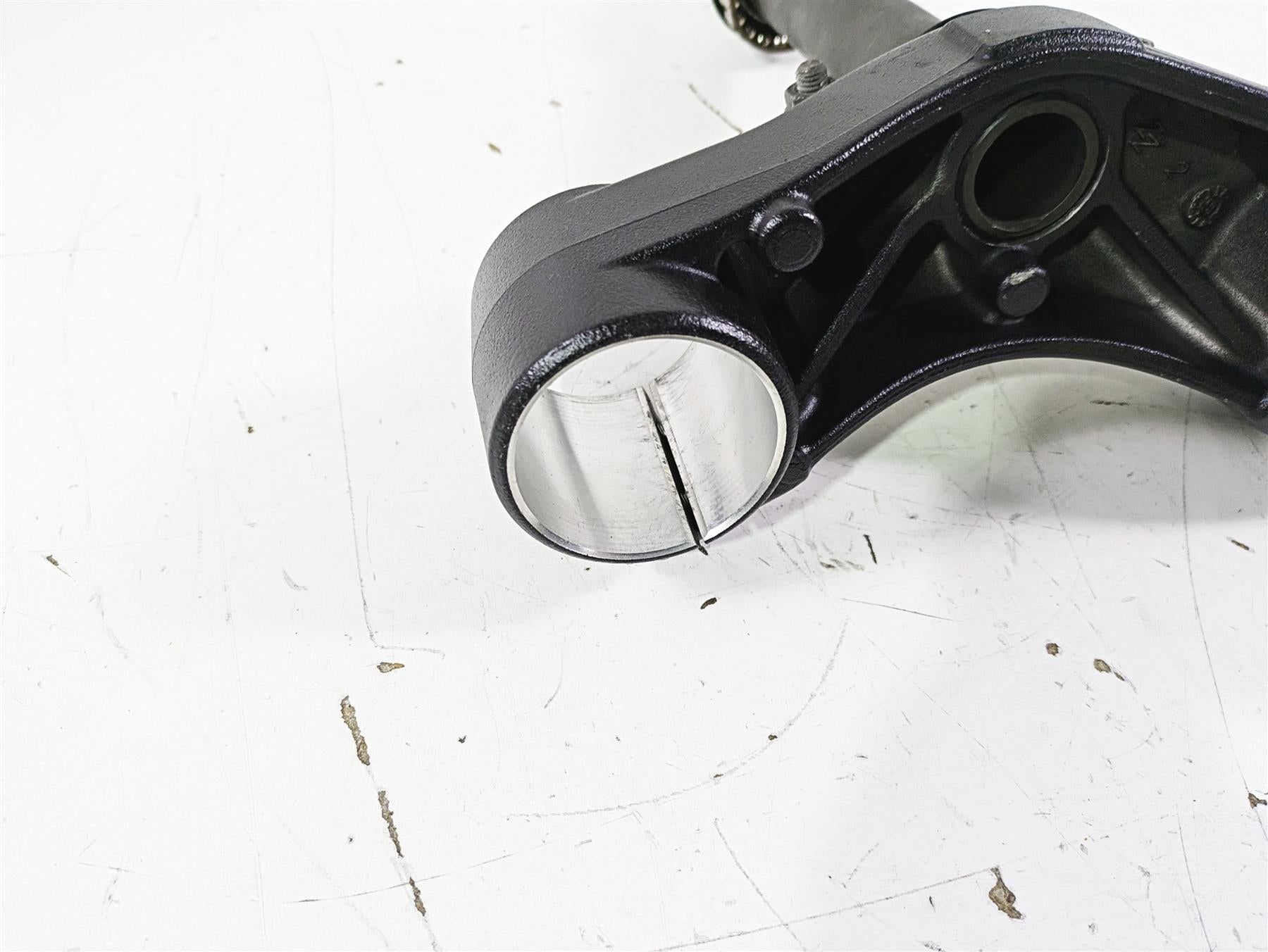 2017 Ducati Monster 1200 S Lower Triple Tree Steering Clamp Ohlins 342P0971AB {{ shop.shopifyCountryName }} - Mototech271