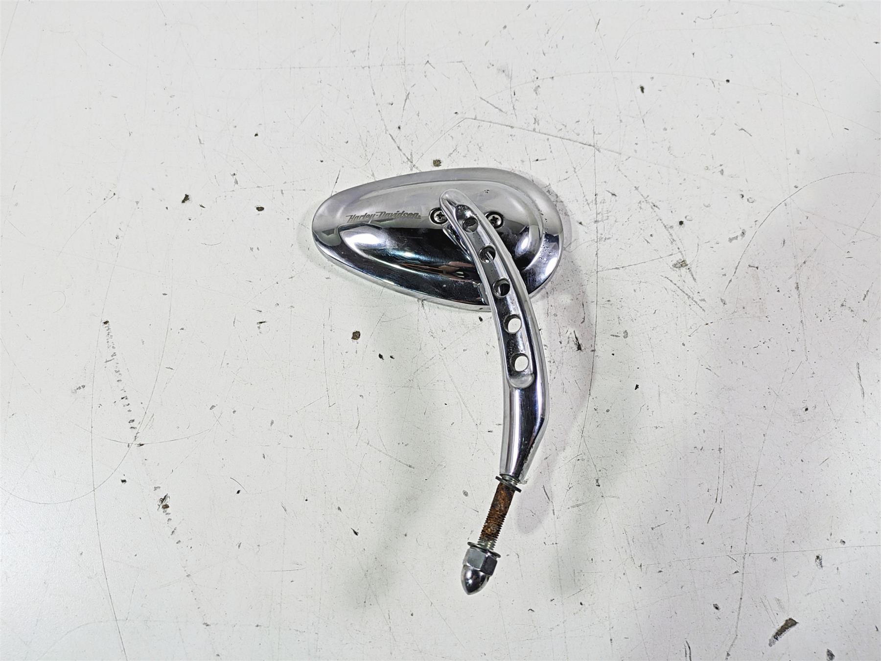 2005 Harley Softail FLSTFSE CVO Fat Boy Right Rear View Mirror 91987-05 {{ shop.shopifyCountryName }} - Mototech271