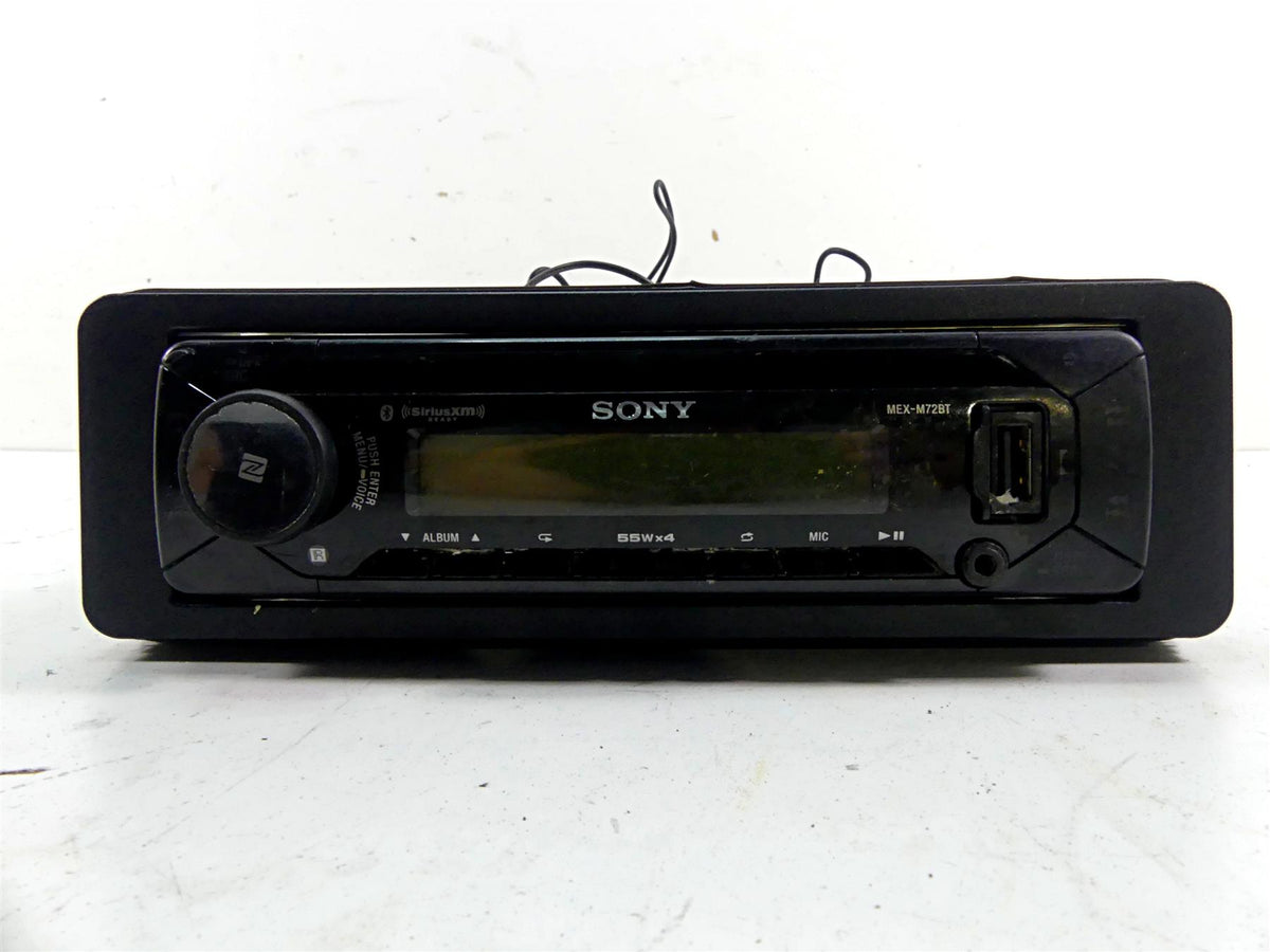 2006 Harley Touring FLHTCU SE E-Glide Sony Bluetooth Radio Speaker Amp MEX-M72BT {{ shop.shopifyCountryName }} - Mototech271