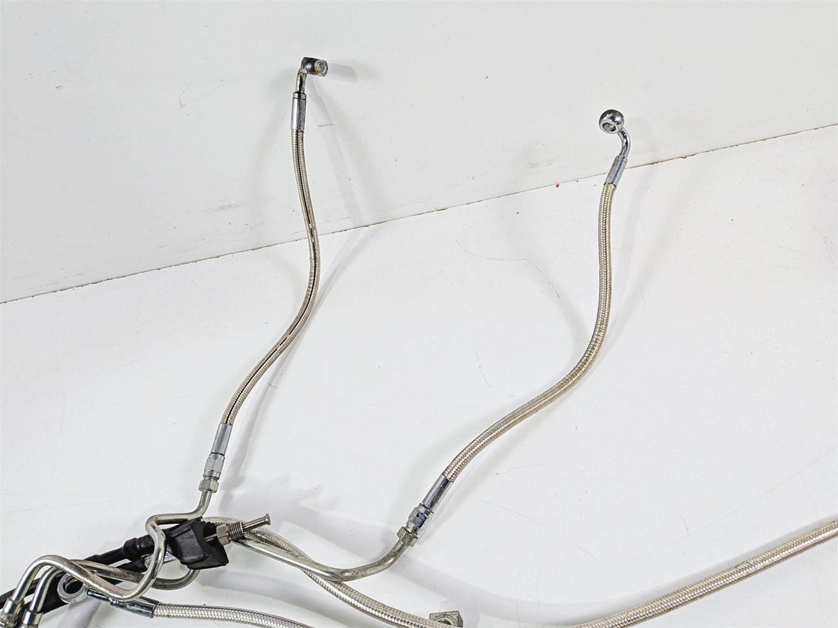 2015 Harley Touring FLTRUSE CVO Road Glide 16" Bar Hydr Clutch Front Brake Line-Mototech271
