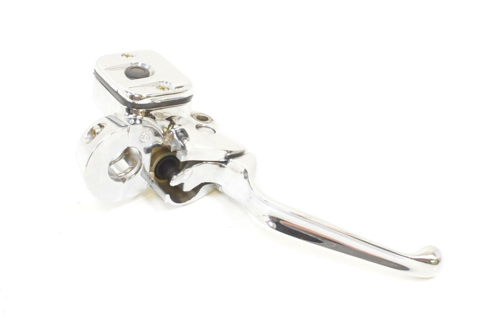 2000 Harley Dyna FXD Super Glide Chrome Brake Master Cylinder 9/16 H07-0689-1 {{ shop.shopifyCountryName }} - Mototech271