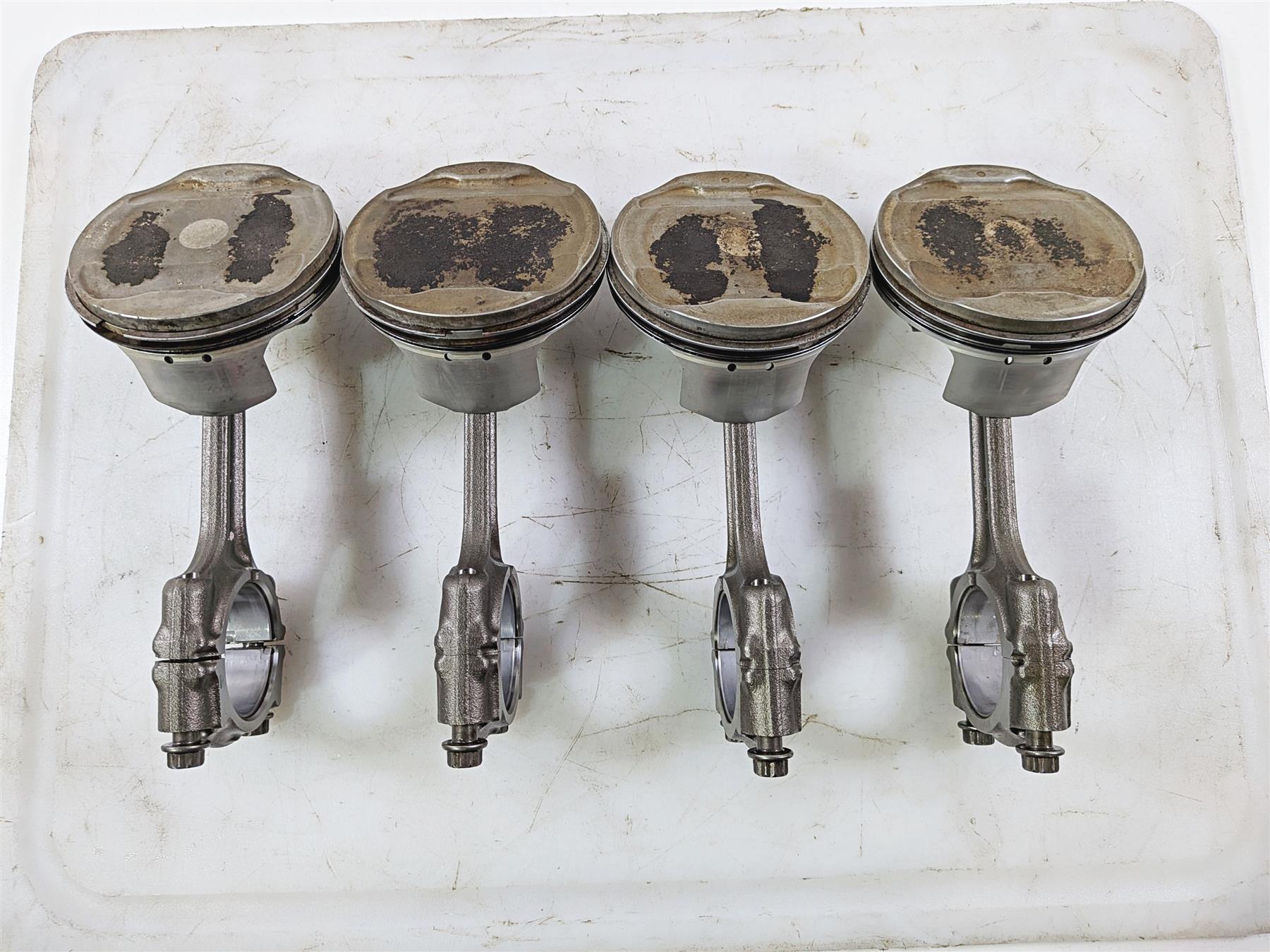 2009 Yamaha VMX17 V-Max 1700 Piston Connecting Rod Set 2S3-11650-00 2S3-11631-00-Mototech271