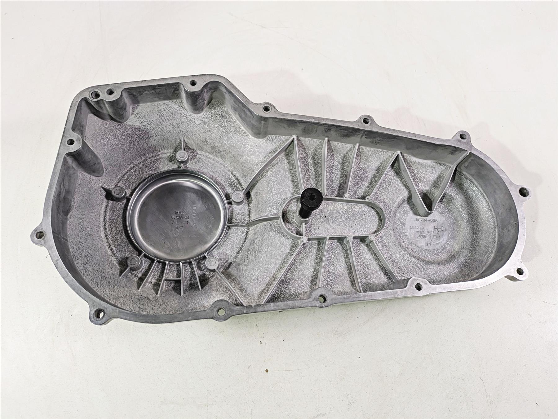 2014 Harley FLS Softail Slim Outer Primary Drive Clutch Cover 60784-06A {{ shop.shopifyCountryName }} - Mototech271