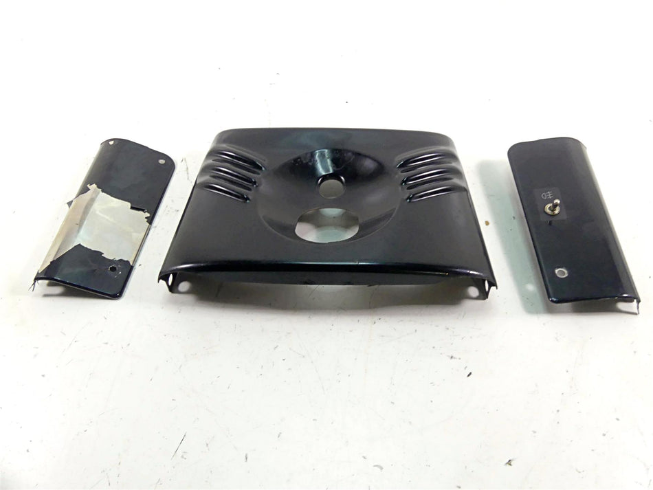 2013 Harley Softail FLSTFB Fat Boy Lo Headlight Fork Cover Panel Set 67987-10BHP {{ shop.shopifyCountryName }} - Mototech271
