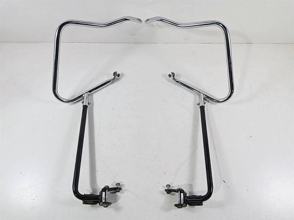 2015 Harley Touring FLTRUSE CVO Road Glide Saddlebag Rail Crash Guards 90202539-Mototech271