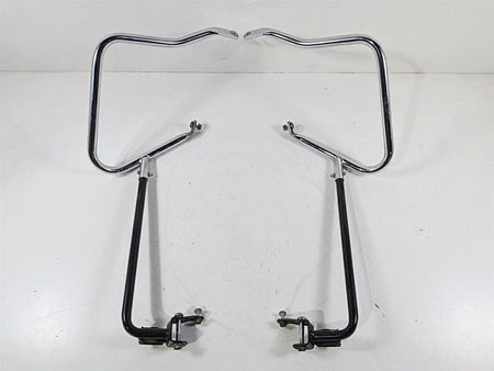 2015 Harley Touring FLTRUSE CVO Road Glide Saddlebag Rail Crash Guards 90202539-Mototech271