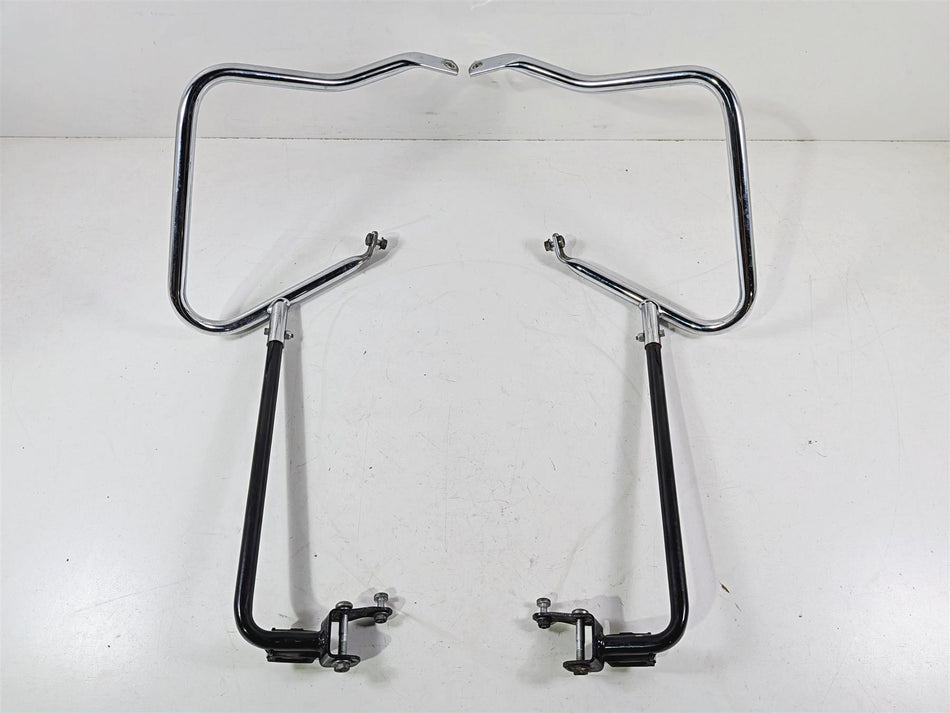 2015 Harley Touring FLTRUSE CVO Road Glide Saddlebag Rail Crash Guards 90202539-Mototech271