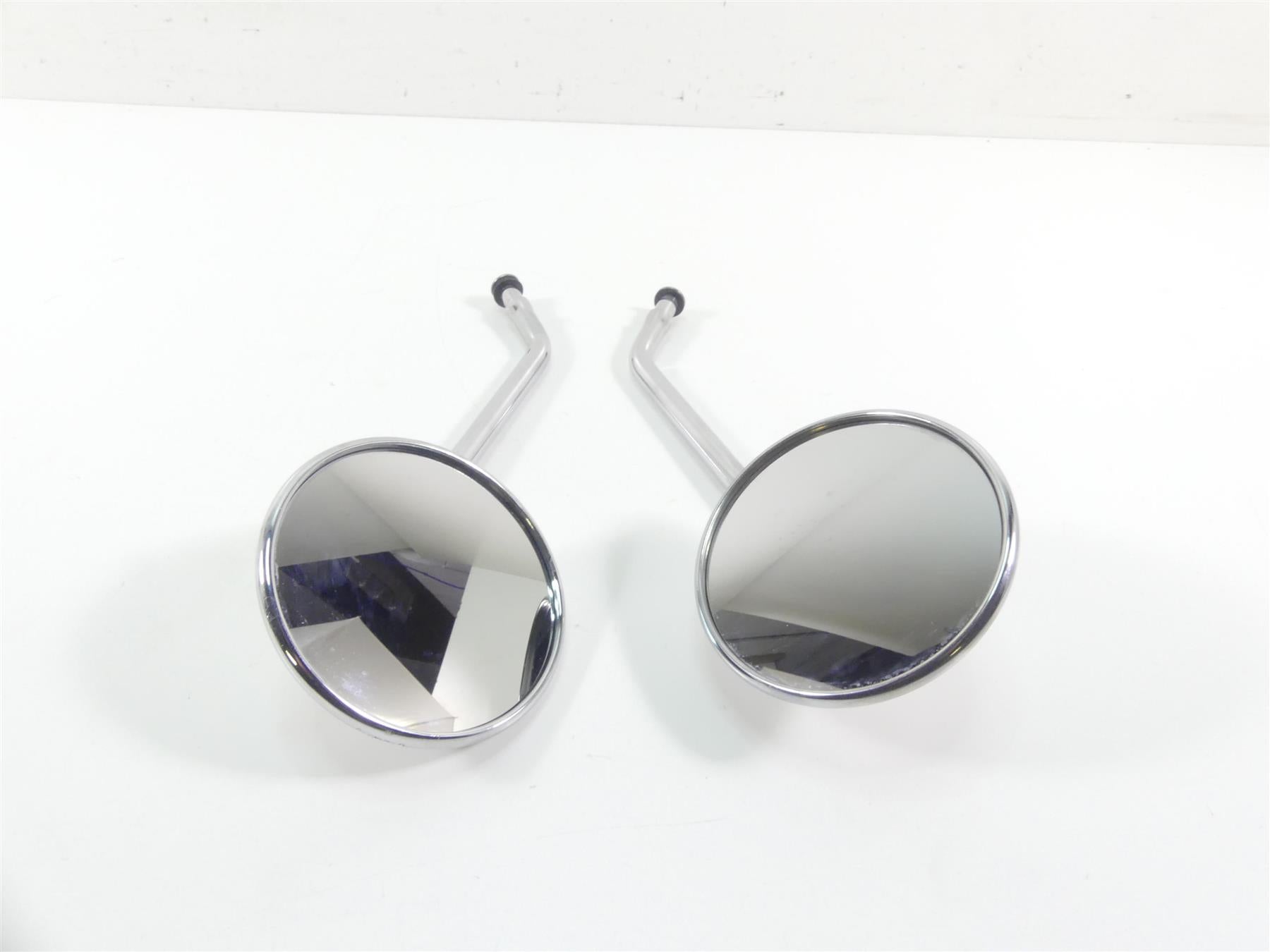2013 Triumph Rocket 3 Touring Left Right Round Rear View Mirror Set T2066682 {{ shop.shopifyCountryName }} - Mototech271