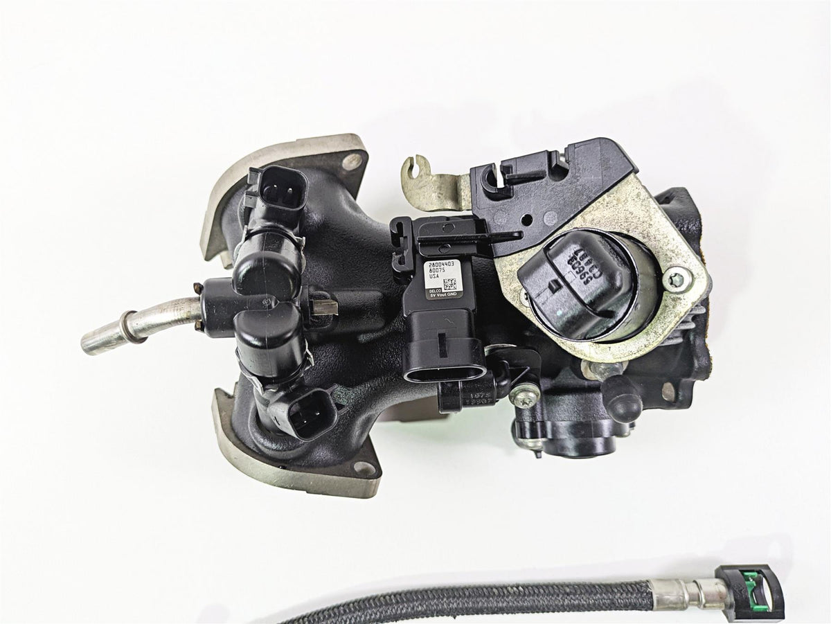 2008 Harley FXCWC Softail Rocker Throttle Body Fuel Injection 27708-06B {{ shop.shopifyCountryName }} - Mototech271