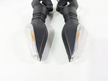 Load image into Gallery viewer, 2022 Ducati Streetfighter V2 Front Blinker Turn Signals &amp; Clamps Set 53010322A
