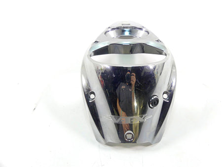 2007 Honda VTX1800 T2 Fuel Gas Petrol Tank Dash Chrome Cover 17621-MCV-000 {{ shop.shopifyCountryName }} - Mototech271