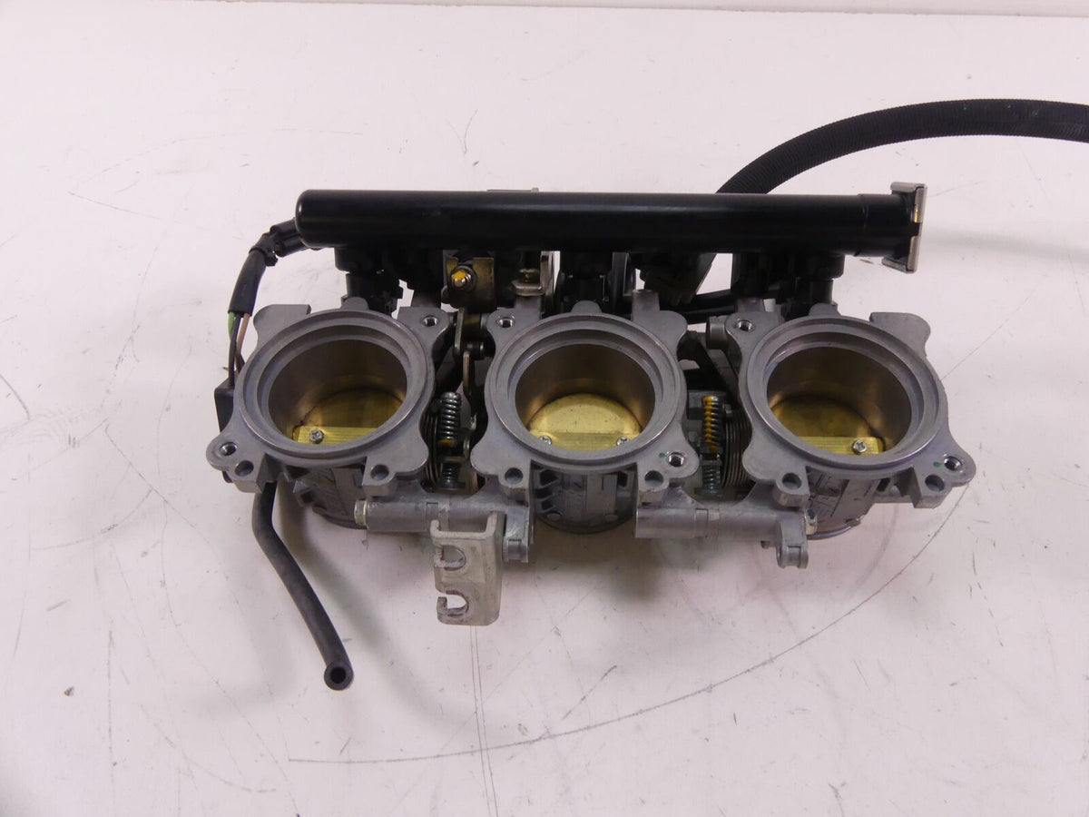 2014 Triumph Tiger 800 ABS Throttle Bodies Keihin Fuel Injection T1243800 {{ shop.shopifyCountryName }} - Mototech271