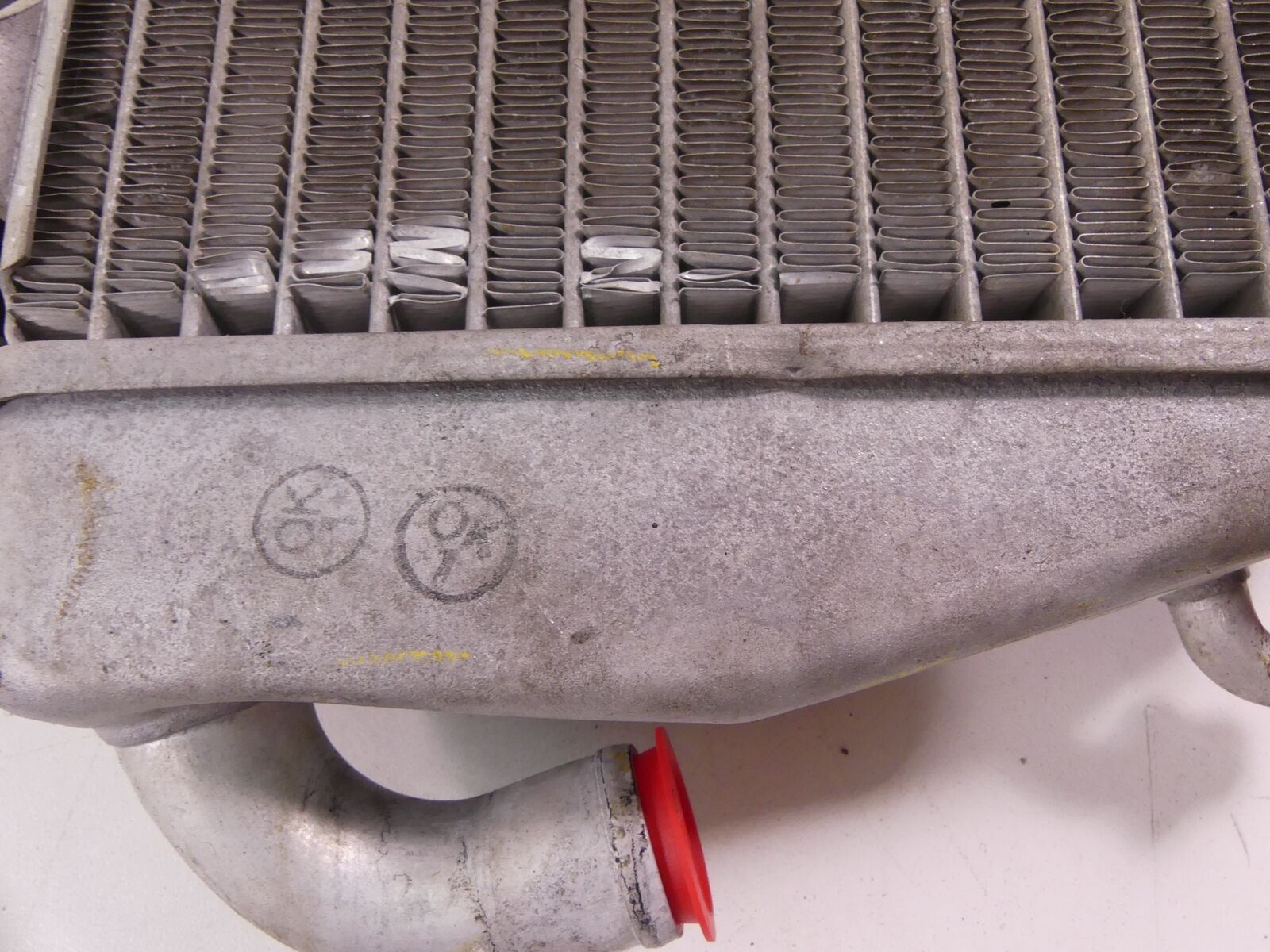 2002 Honda Goldwing GL1800 Right Coolant Radiator 19060-MCA-003 {{ shop.shopifyCountryName }} - Mototech271