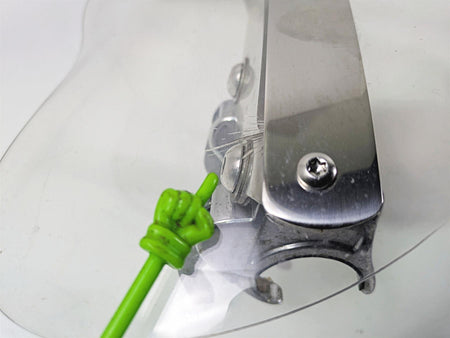 2009 Harley FXDC Dyna Super Glide 27" Windshield & Quick Release Set 58570-96 {{ shop.shopifyCountryName }} - Mototech271