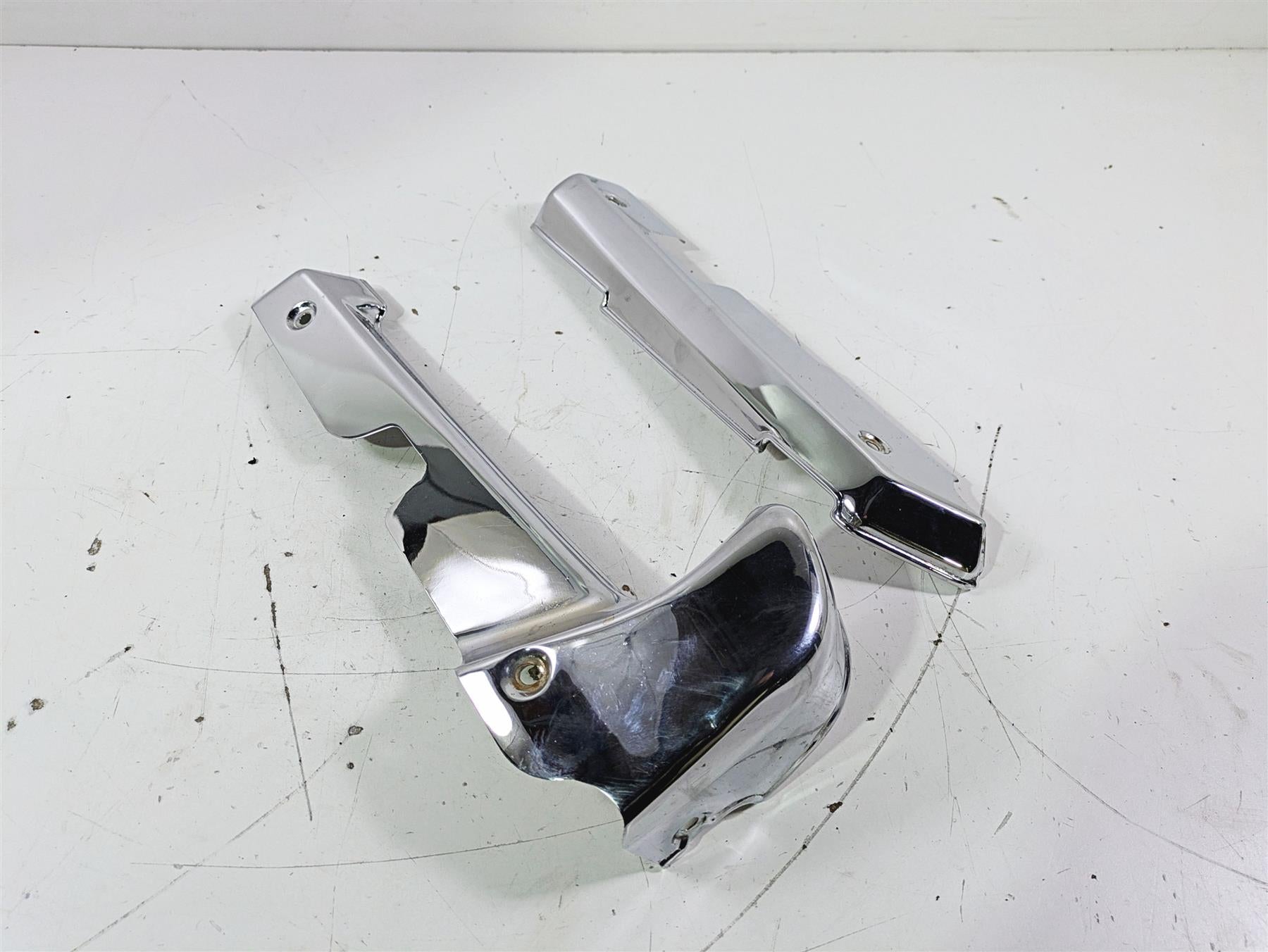 1998 Moto Guzzi California 1100 EV Lower Frame Chrome Cover Set GU03446900 {{ shop.shopifyCountryName }} - Mototech271