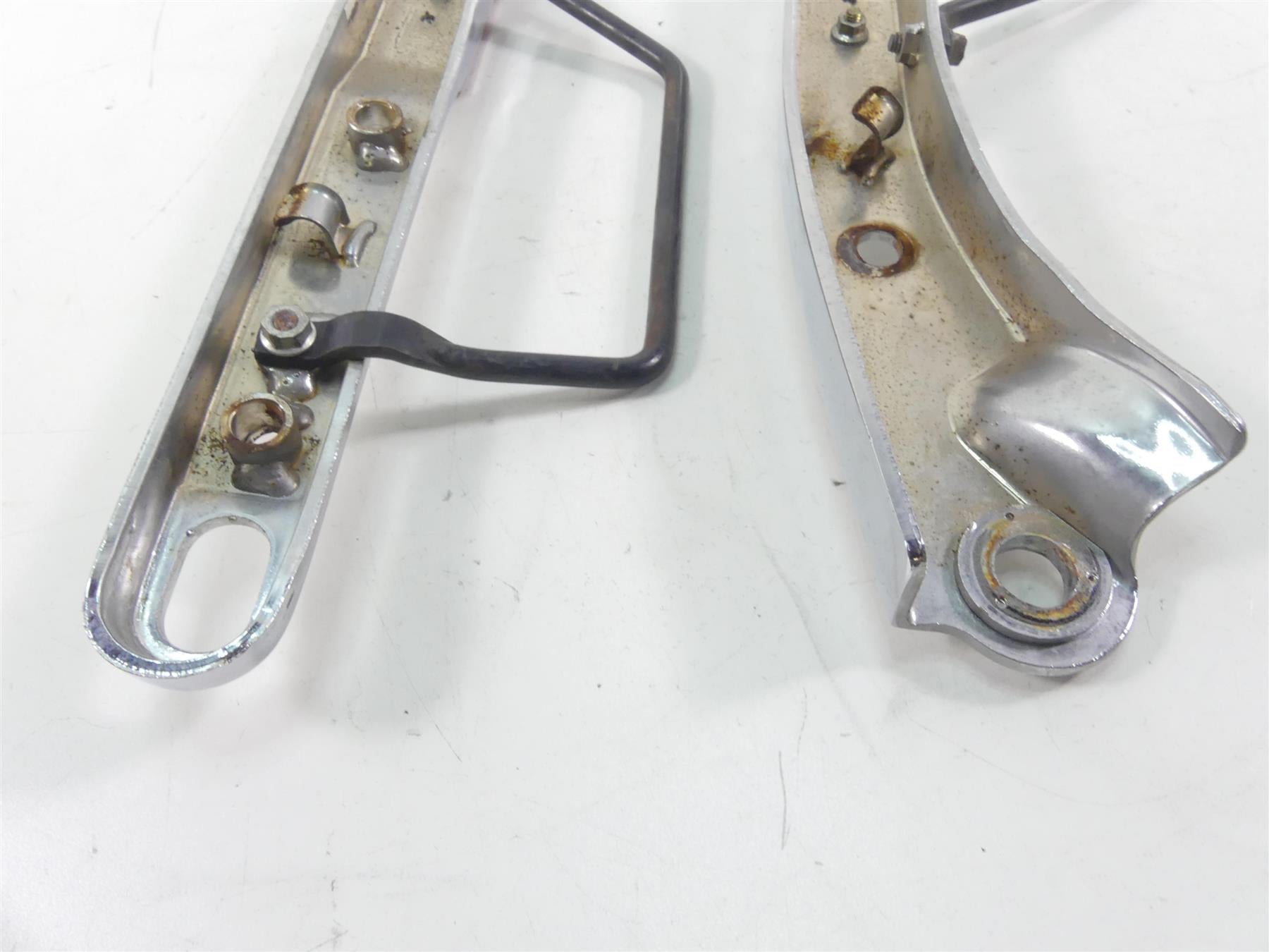 2007 Honda VT1100 C Shadow Spirit Rear Fender Frame Struts Braces 77340-MAA-A80 {{ shop.shopifyCountryName }} - Mototech271