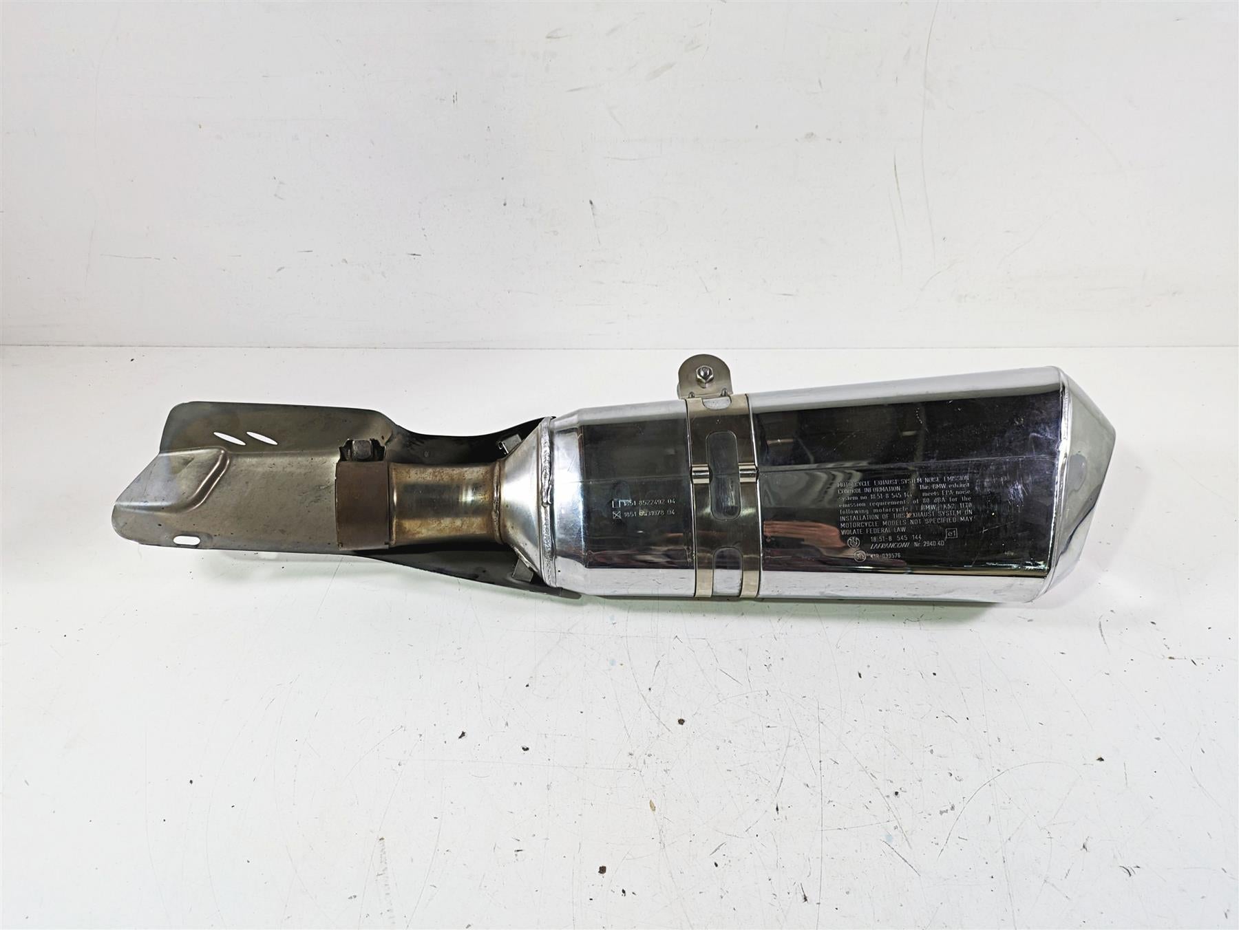 2014 BMW R1200 RT RTW K52 Oem Lafranconi Exhaust Muffler Silencer 18518531078 {{ shop.shopifyCountryName }} - Mototech271
