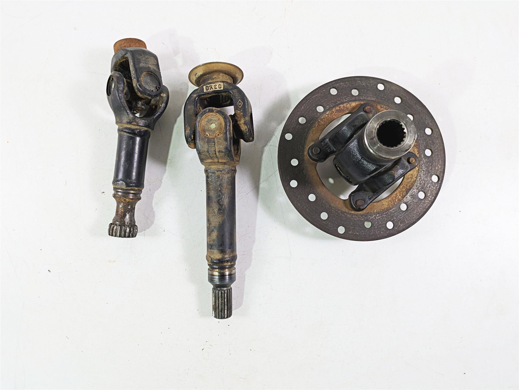 2011 Can-Am Outlander 650 4X4 XT Drive Shaft Brake Disc Set 705400914 703500801 {{ shop.shopifyCountryName }} - Mototech271