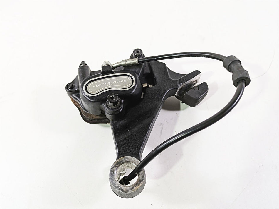2014 Harley FXDL Dyna Low Rider Rear Brake Caliper + Bracket Line 25mm 40908-08 {{ shop.shopifyCountryName }} - Mototech271