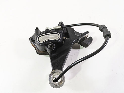 2014 Harley FXDL Dyna Low Rider Rear Brake Caliper + Bracket Line 25mm 40908-08 | Mototech271