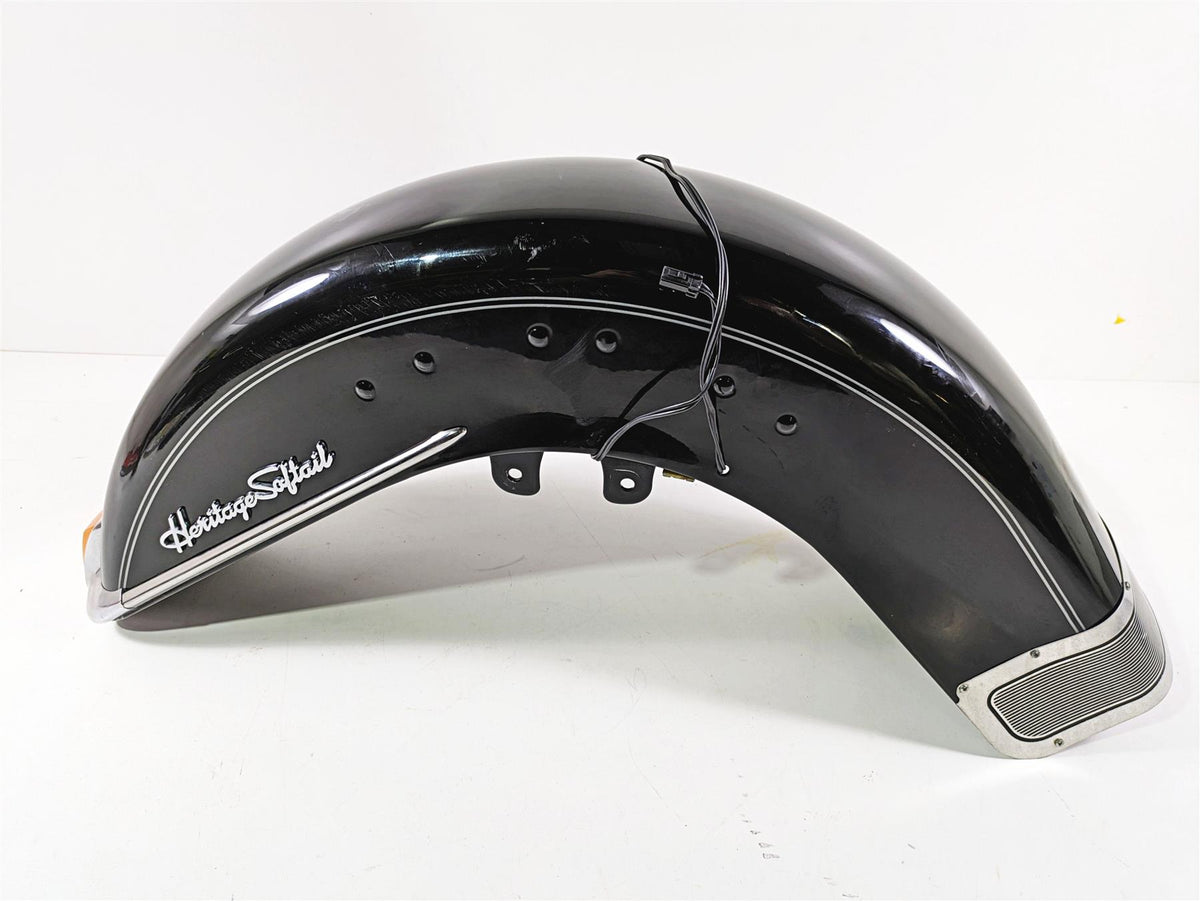 2008 Harley FLSTC Softail Heritage Front Fender Vivid Blavck - Read 59129-03 {{ shop.shopifyCountryName }} - Mototech271