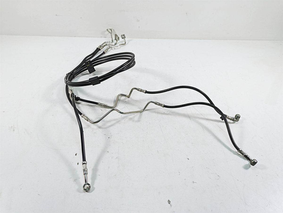2020 Harley Touring FLHX Street Glide Front Abs Brake Line Hoses Set 41800541 {{ shop.shopifyCountryName }} - Mototech271