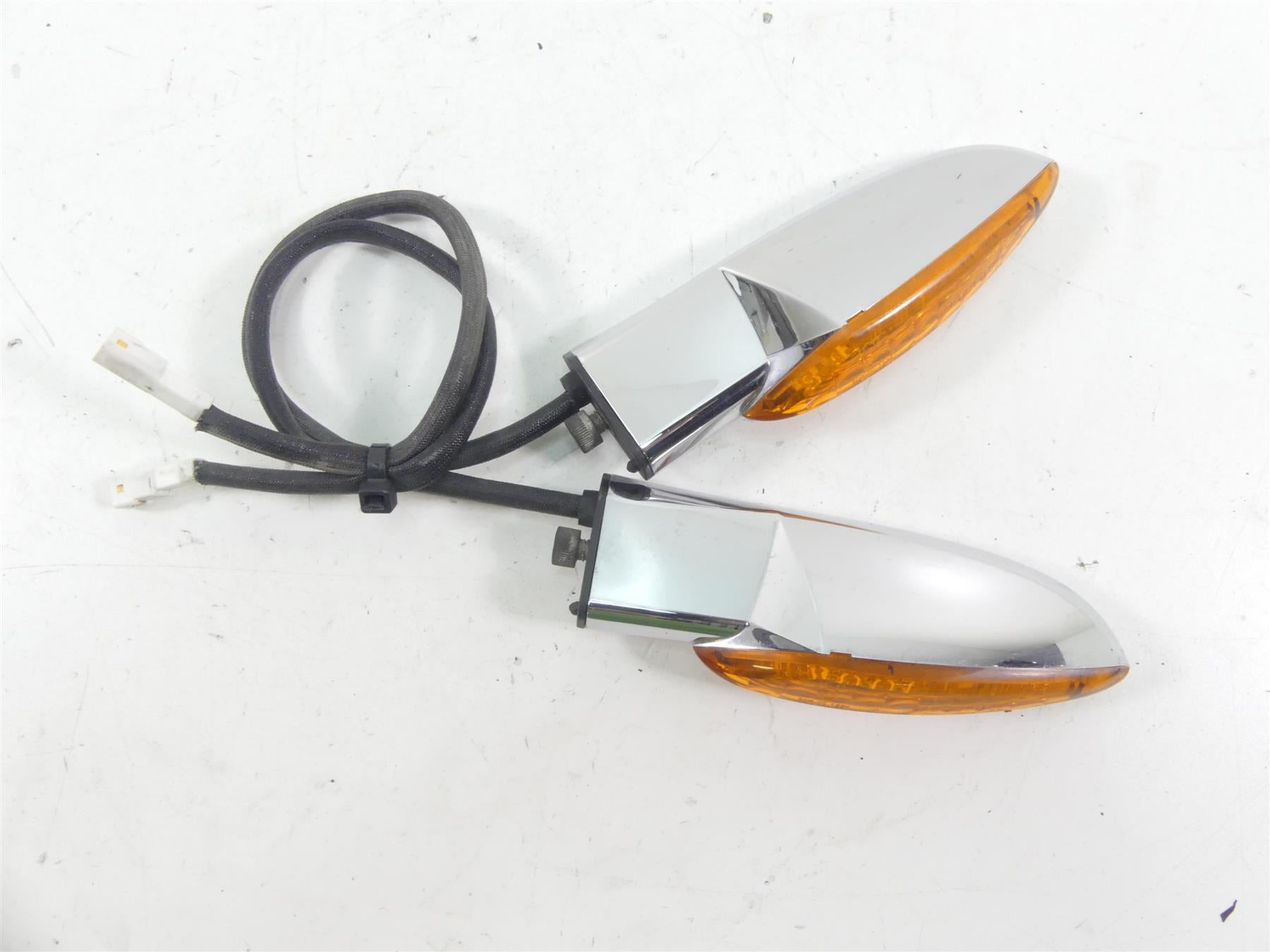 2013 Victory Cross Country Front Chrome Blinker Turn Signal Set 2411114 {{ shop.shopifyCountryName }} - Mototech271