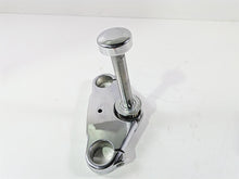 Load image into Gallery viewer, 2008 Harley FXCWC Softail Rocker Lower Triple Tree Steering Clamp 46638-08
