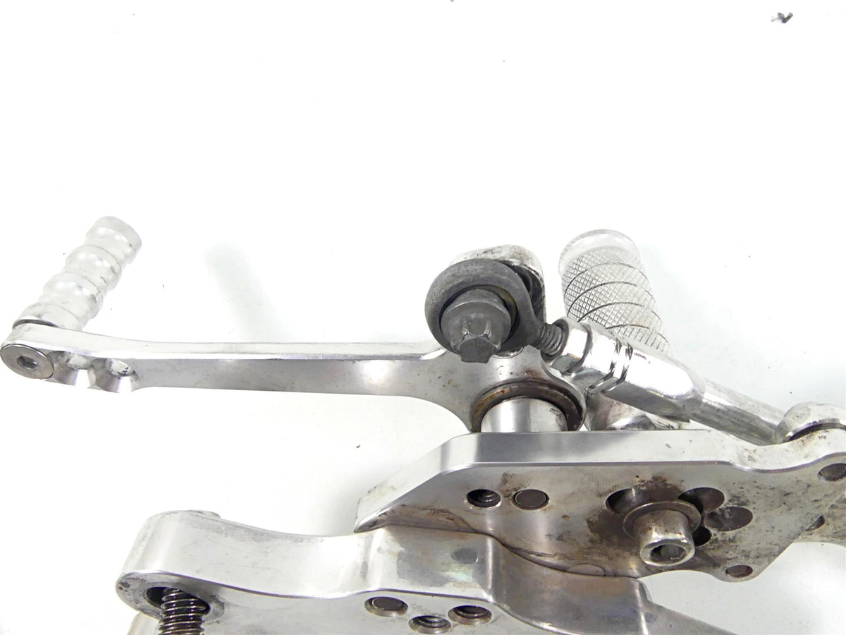 2012 Ducati Monster 1100 EVO Aluminum Left Right Rearset Footpeg Shifter Set {{ shop.shopifyCountryName }} - Mototech271
