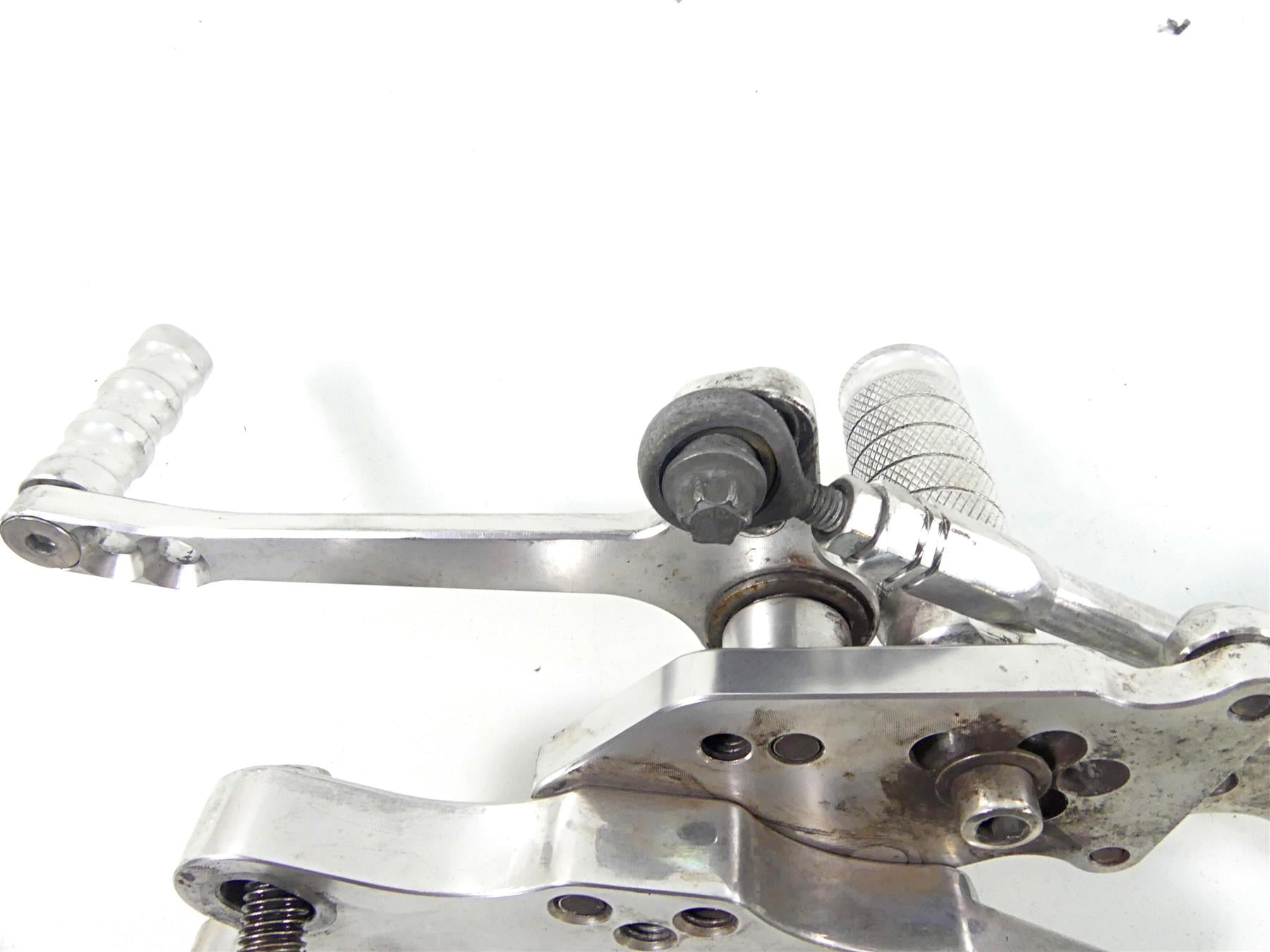2012 Ducati Monster 1100 EVO Aluminum Left Right Rearset Footpeg Shifter Set {{ shop.shopifyCountryName }} - Mototech271
