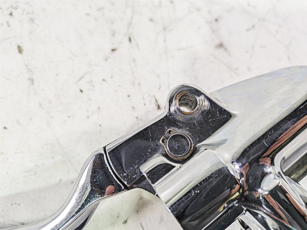 2002 Harley FLSTC Softail Heritage Chrome Front Brake Master Cylinder 45019-96F {{ shop.shopifyCountryName }} - Mototech271