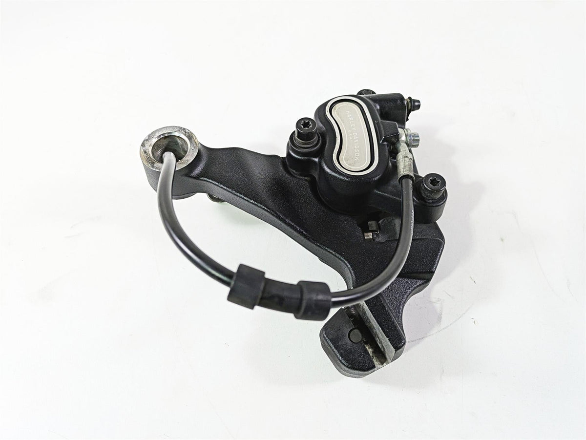 2014 Harley FXDL Dyna Low Rider Rear Brake Caliper + Bracket Line 25mm 40908-08 {{ shop.shopifyCountryName }} - Mototech271