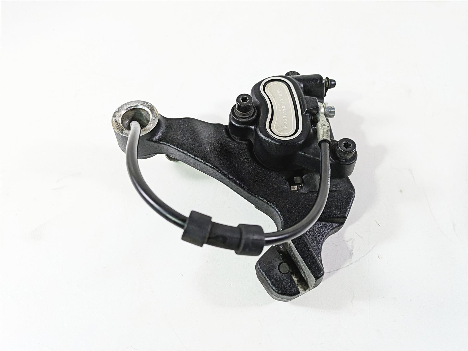 2014 Harley FXDL Dyna Low Rider Rear Brake Caliper + Bracket Line 25mm 40908-08 {{ shop.shopifyCountryName }} - Mototech271