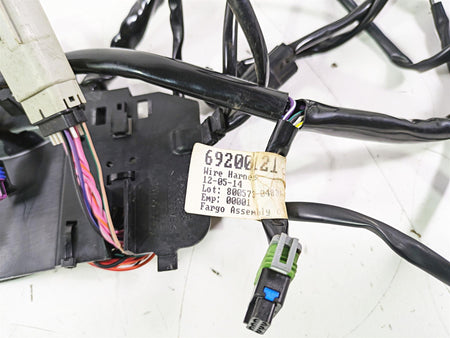 2015 Harley Touring FLHTKL E -Glide Low Front Gauges Fairing Wiring 69200121A {{ shop.shopifyCountryName }} - Mototech271