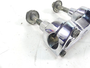2002 Harley FLSTCI Softail Heritage Chrome Handlebar Holder Riser Set 56567-86B | Mototech271