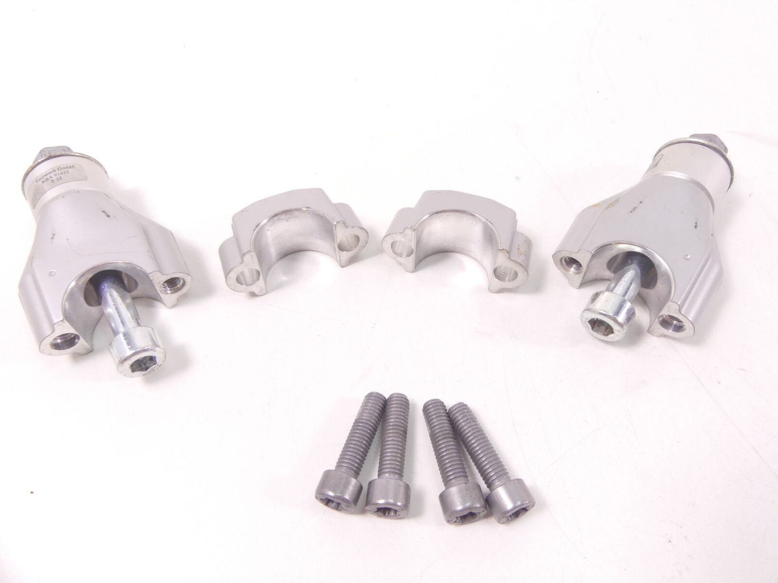 2013 BMW F800GS K72 Handlebar Holder Riser Touratech Set 31427715491 91633 {{ shop.shopifyCountryName }} - Mototech271