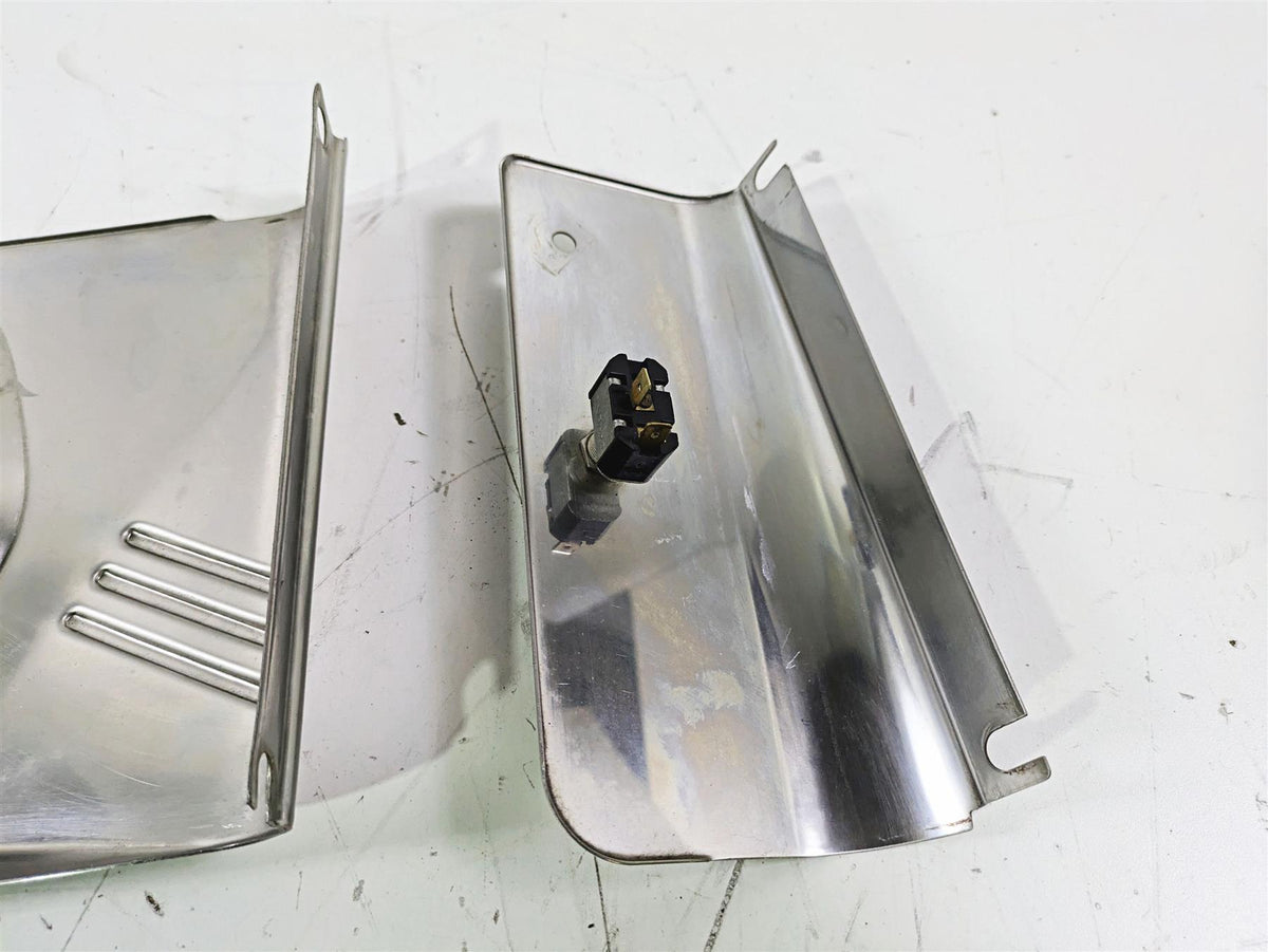 1992 Harley FLSTC Softail Heritage Headlight Head Light Cover Set 67808-86 {{ shop.shopifyCountryName }} - Mototech271