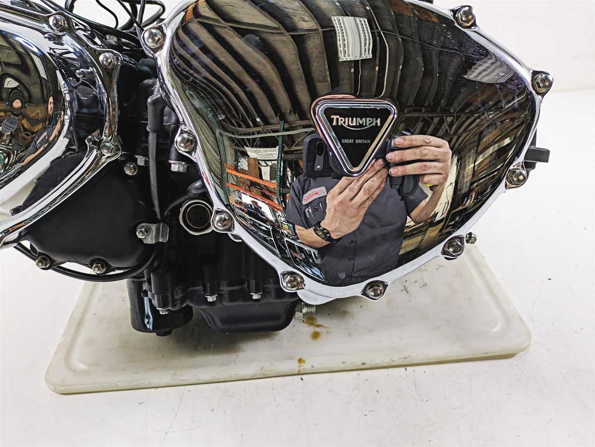 2011 Triumph America Running Motor Engine 5k Only - Video T1160157 {{ shop.shopifyCountryName }} - Mototech271