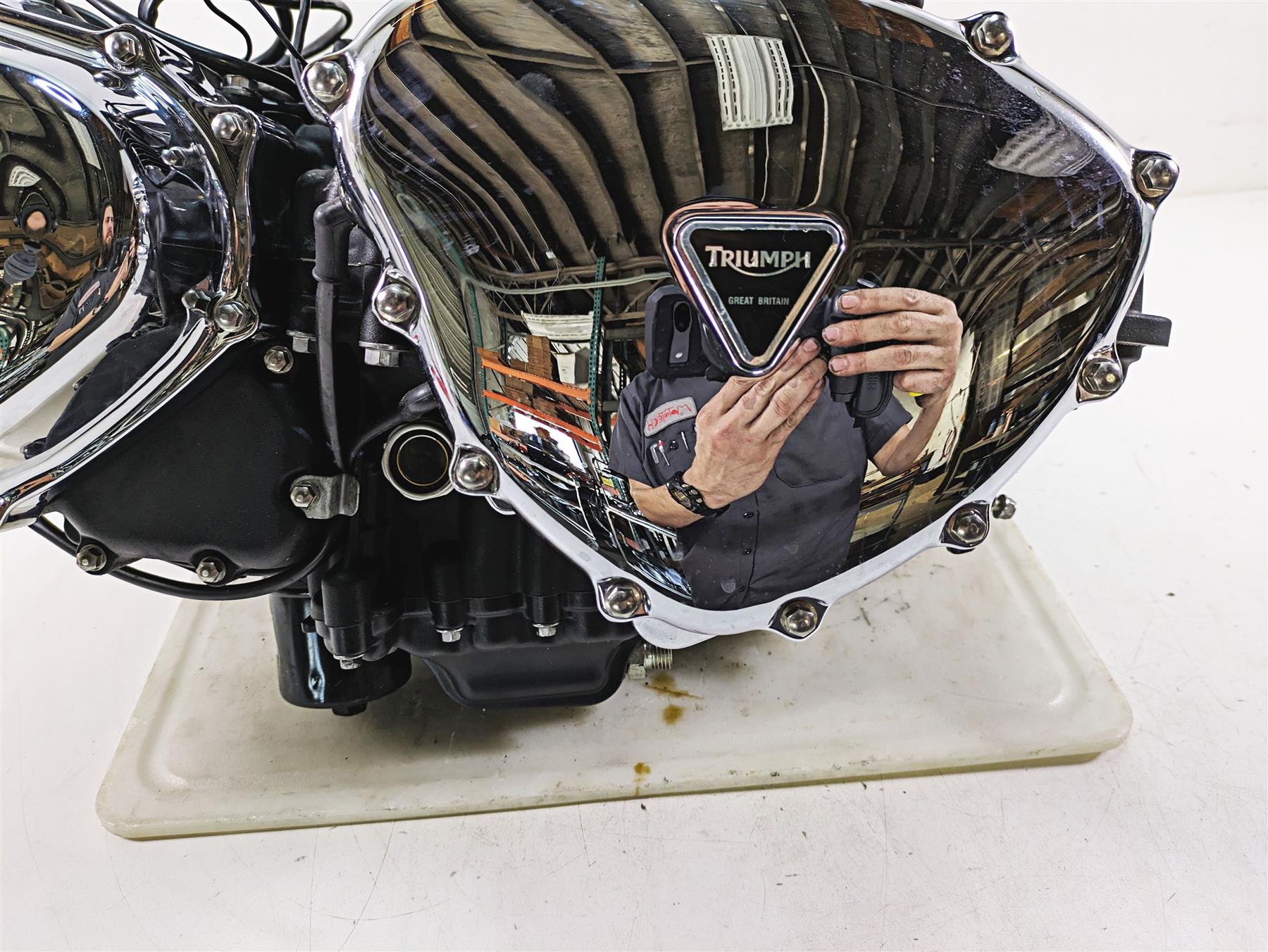 2011 Triumph America Running Motor Engine 5k Only - Video T1160157 {{ shop.shopifyCountryName }} - Mototech271