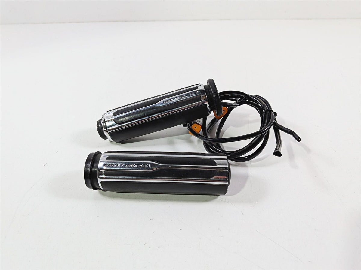 2011 Harley Touring FLHTCU CVO Electra Glide Heated Hand Grip Set -Read 55911-09-Mototech271