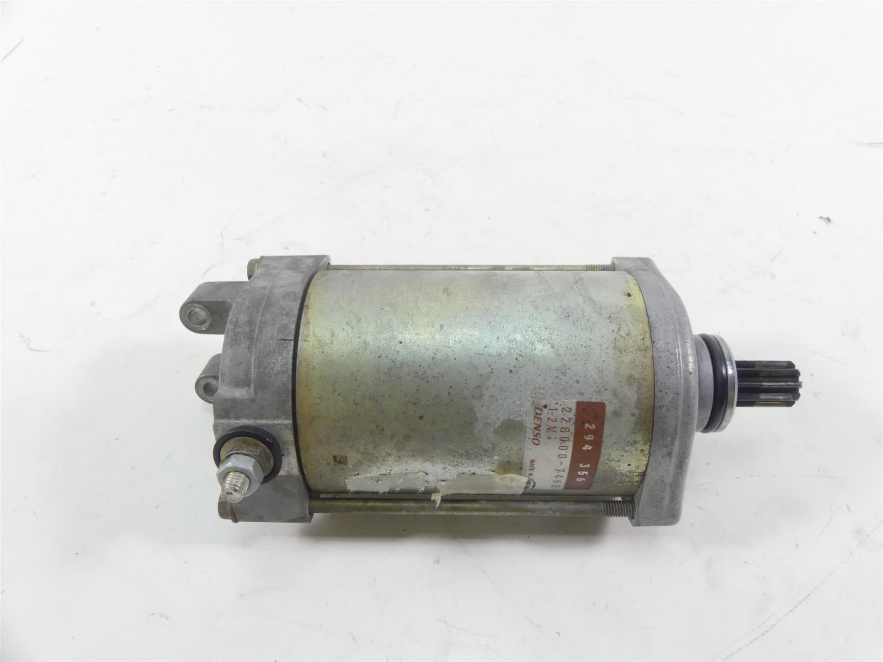 2004 Aprilia RSV1000 R Mille Denso Engine Starter Motor AP0294356 {{ shop.shopifyCountryName }} - Mototech271
