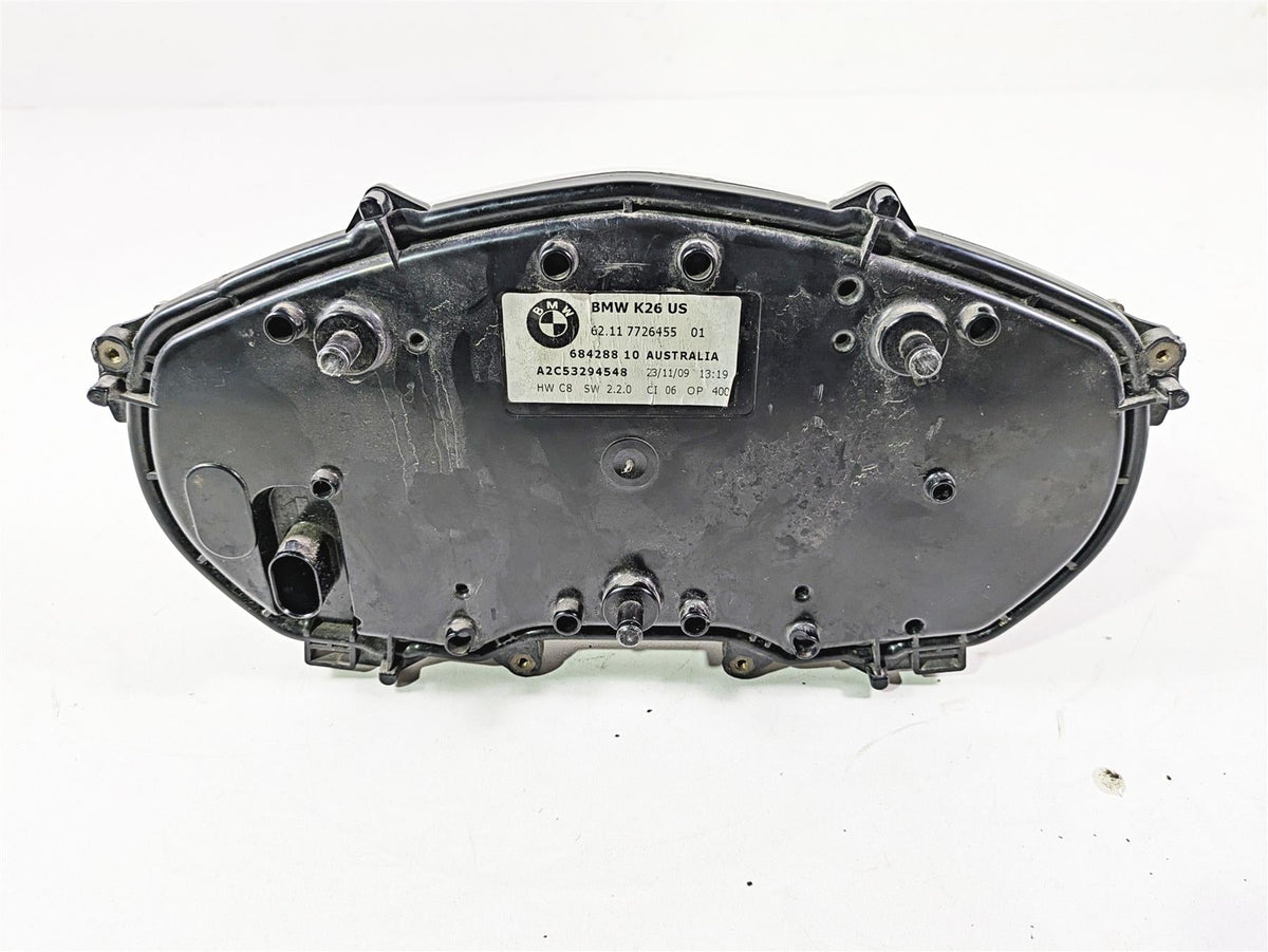 2010 BMW R1200RT K26 Speedometer Gauge Instrument 20k - Read 62117726455 {{ shop.shopifyCountryName }} - Mototech271