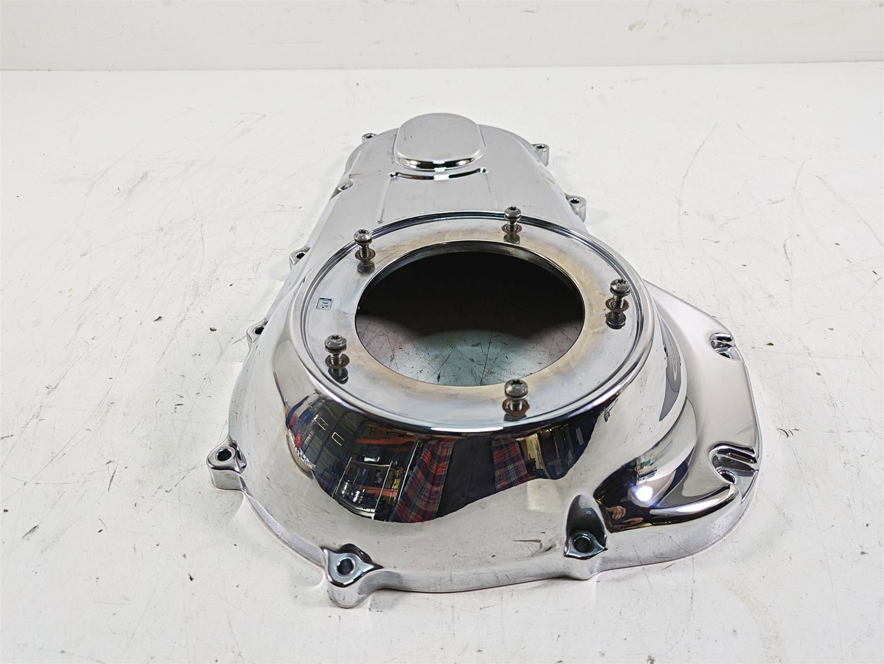 2013 Harley Touring FLHX Street Glide Outer Primary Clutch Cover -Read 60685-07 {{ shop.shopifyCountryName }} - Mototech271