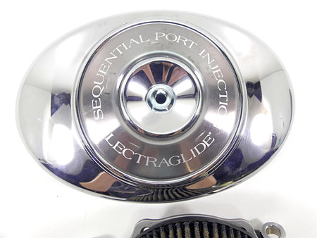 2003 Harley Touring FLHTCI E-Glide 100TH Screamin Eagle Air Cleaner Set 29121-01 {{ shop.shopifyCountryName }} - Mototech271