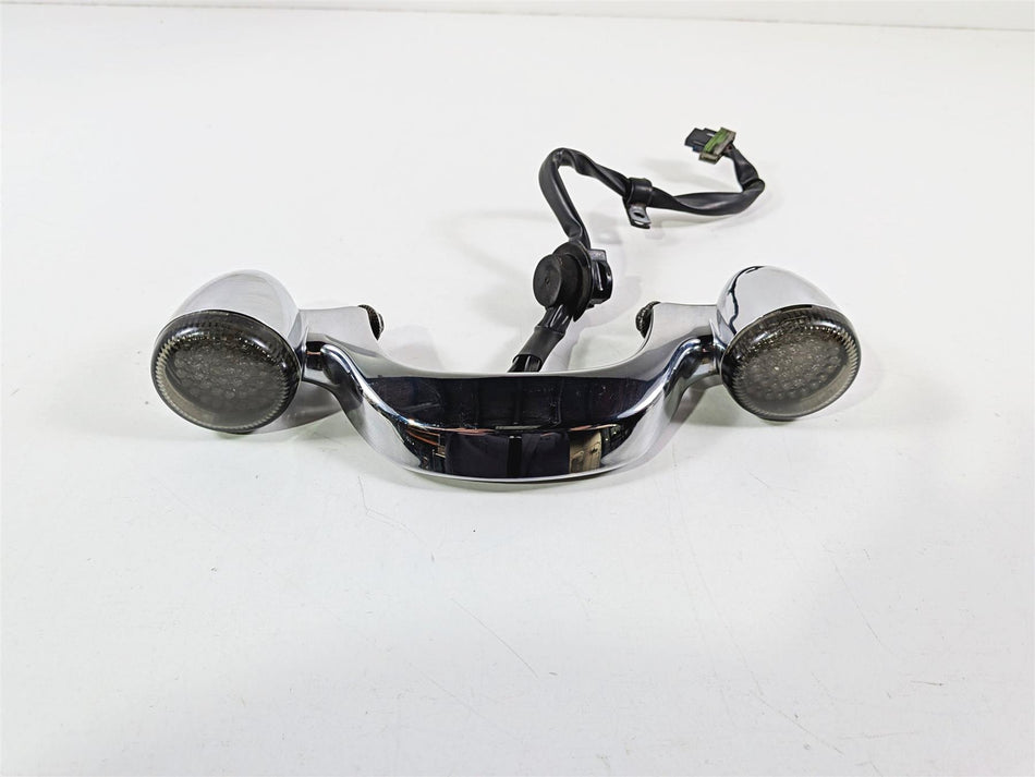 2016 Harley Touring FLHX Street Glide Rear Chrome Led Turn Signal Bar 68629-05
