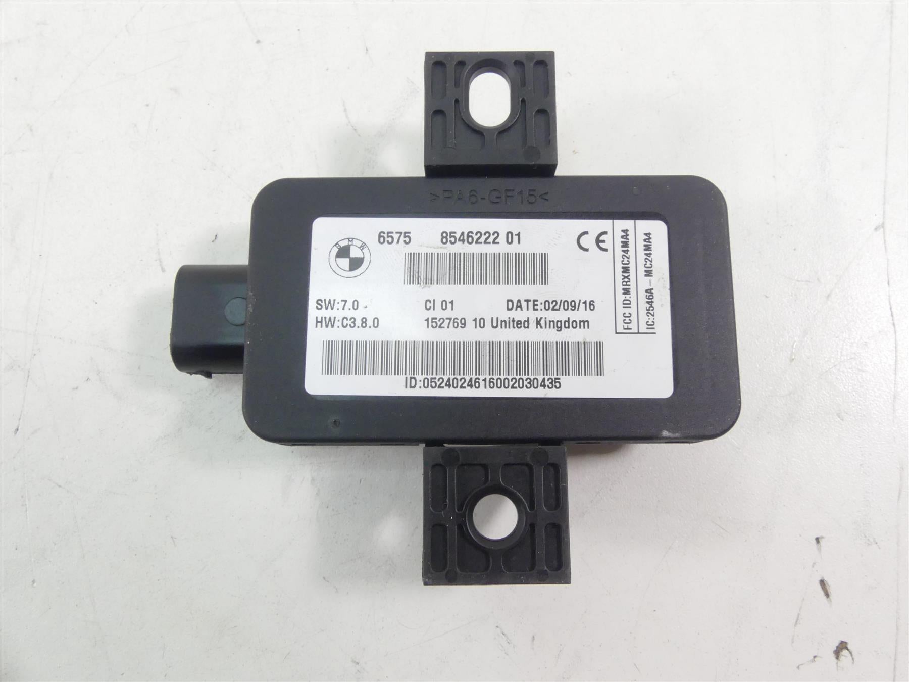 2017 BMW R1200GS GSW K50 Rdc Module & Tire Pressure Sensor Set 65758546222 {{ shop.shopifyCountryName }} - Mototech271